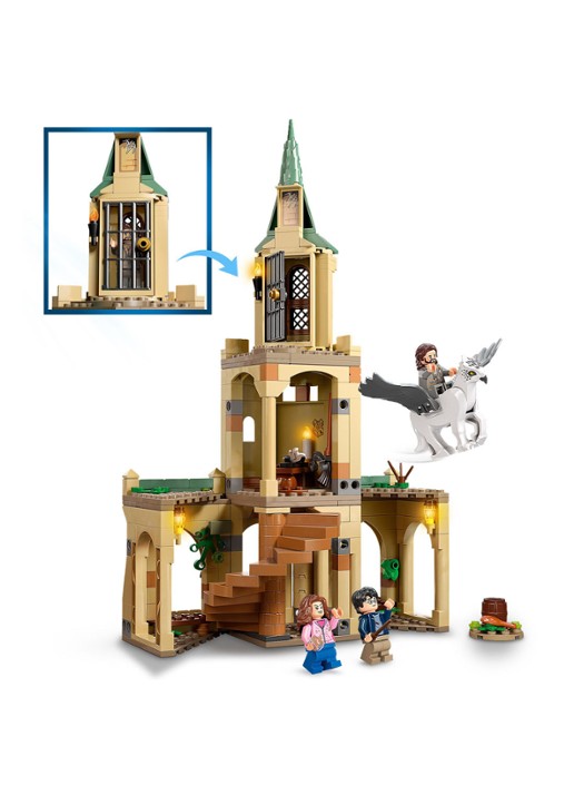 LEGO Zweinstein Binnenplaats: Sirius’ redding - 76401 - detail 4 multicolor