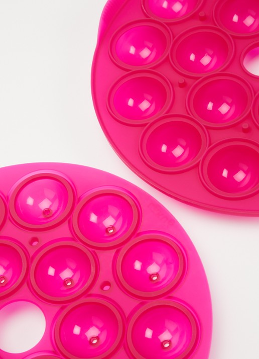 Lékué Bakvorm voor cake pops 18-vaks - detail 3 roze