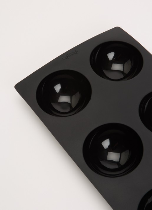 Lékué Bakvorm voor halve bollen 6-vaks - detail 3 zwart