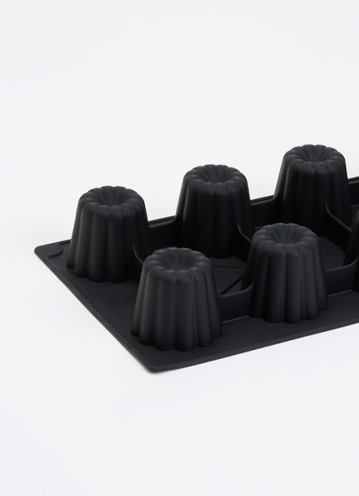 Lékué Bakvorm voor mini cannelés 8-vaks - detail 3 zwart