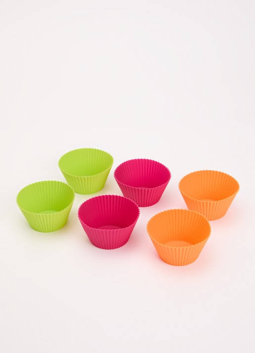 Lékué Bakvorm voor muffins 10 cm set van 6 - detail 3 multicolor