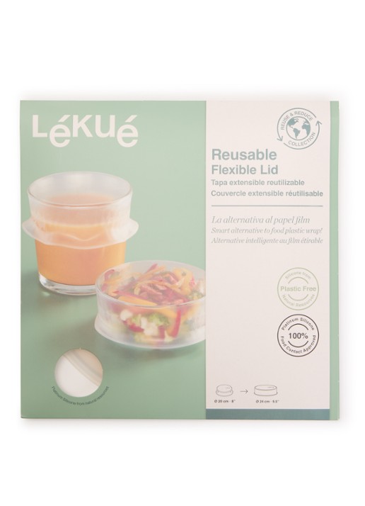 Lékué Flexibele herbruikbare deksel 20 cm