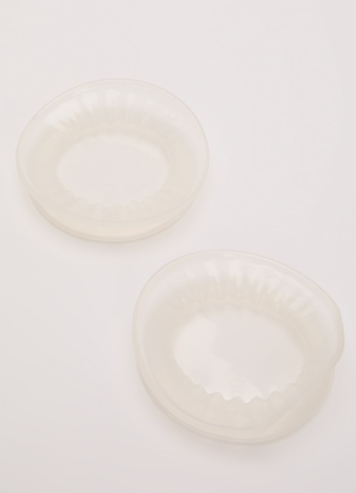 Lékué Flexibele herbruikbare deksel 8,5 cm set van 2 - detail 3 transparant
