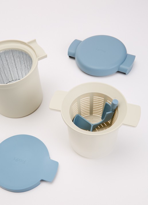 Lékué Kefir & Yogurt Maker - detail gebroken wit