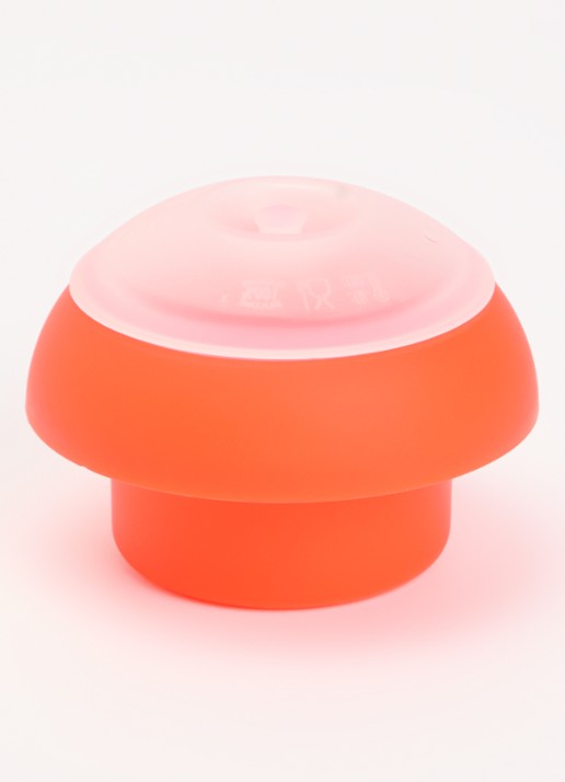 Lékué Magnetron eierkoker 10 cm - voorkant 3 rood