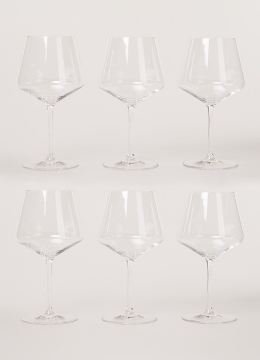 Leonardo Bourgogne wijnglas 73 cl set van 6  - voorkant 2 transparant