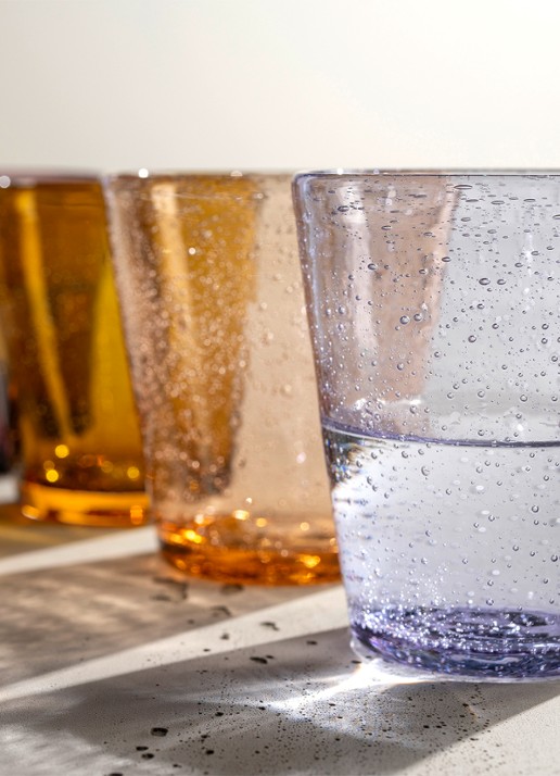 Leonardo Burano drinkglazen 33 cl set van 4 - detail 4 multicolor