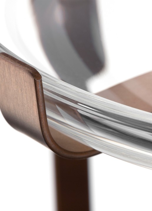 Leonardo Cucina etagère 32 cm - voorkant 3 brons