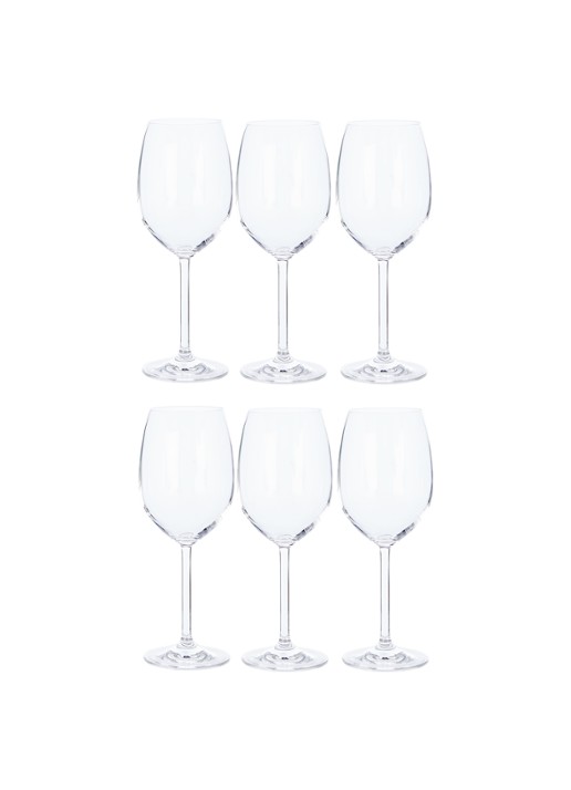 Leonardo Daily rode wijnglas set van 6