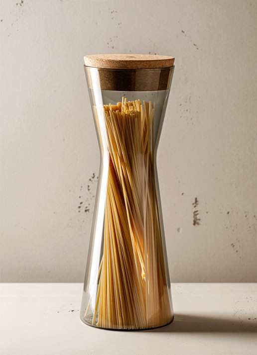 Leonardo Forma X voorraadpot 31 cm - voorkant 2 grijs