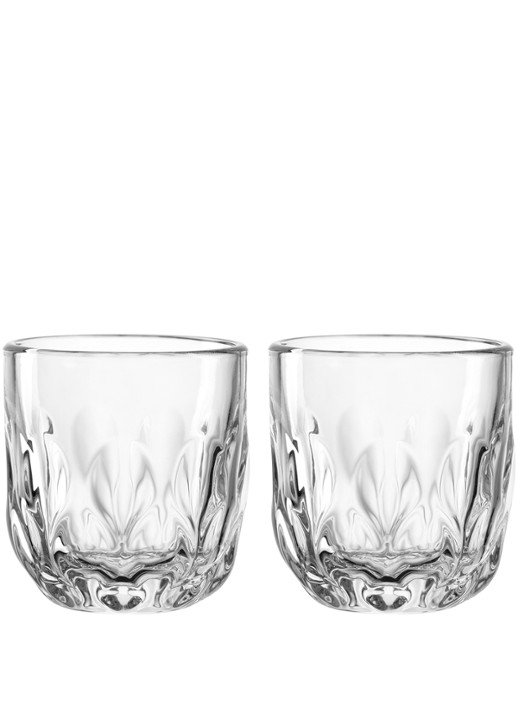 Leonardo Gocce espresso glas 6 cl set van 2