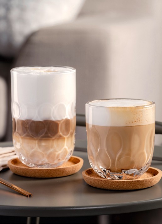 Leonardo Gocce Latte Macchiato glas 390 ml set van 6  - detail 5 undefined