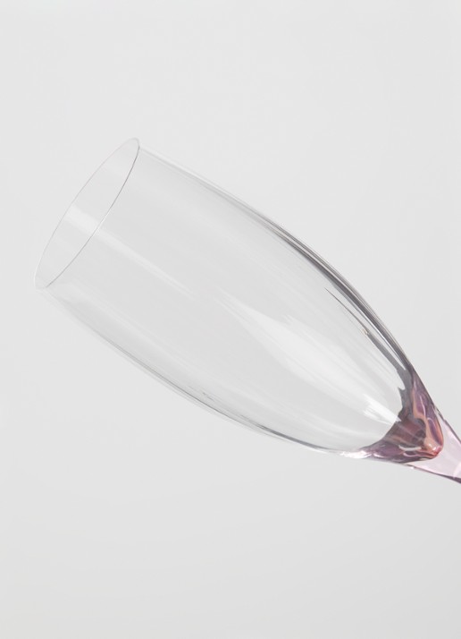 Leonardo Poesia champagneglas 25 cl - detail roze