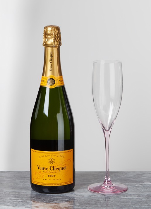 Leonardo Poesia champagneglas 25 cl - voorkant 3 roze