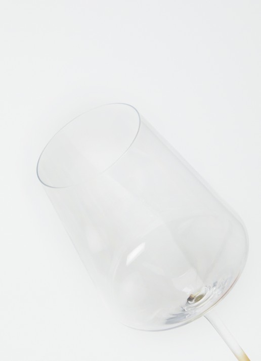 Leonardo Puccini Limited Gold Edition wijnglas 56 cl set van 2 - detail goud