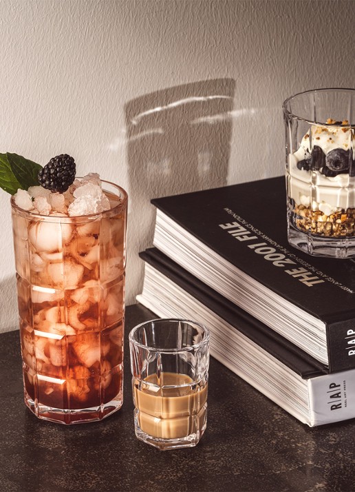 Leonardo Spiritii Nova glas set van 12 - voorkant 2 transparant