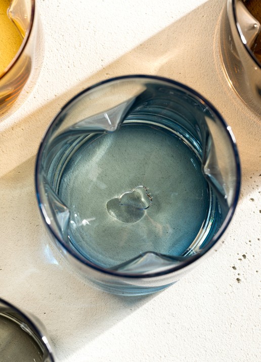 Leonardo Vesuvio drinkglas 30 cl set van 4 - detail 5 donkerblauw