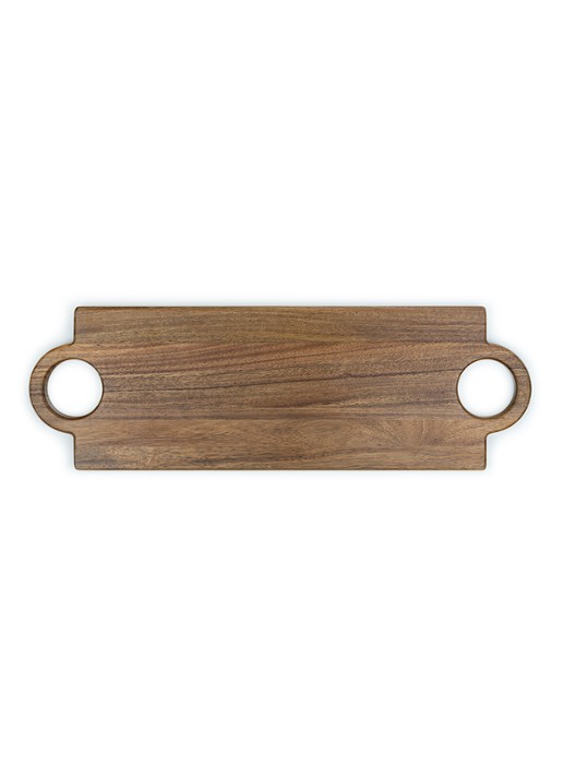Leopold Vienna Oviedo serveerplank 61 x 20 cm - voorkant 4 bruin