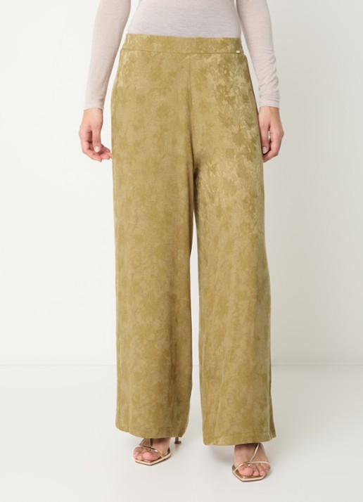 LES Atelier Alma pantalon met print