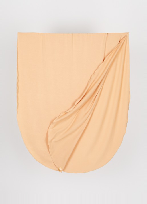 LES Atelier Bamboo Jersey hoofddoek 180 x 82 cm - detail 3 camel