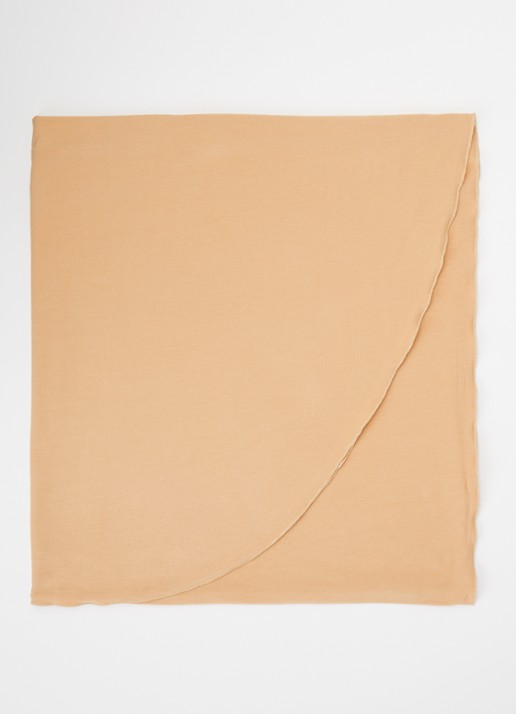 LES Atelier Bamboo Jersey hoofddoek 180 x 82 cm - voorkant camel
