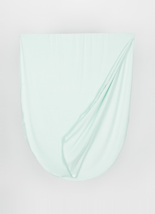 LES Atelier Bamboo Jersey hoofddoek 180 x 82 cm - detail 3 mint