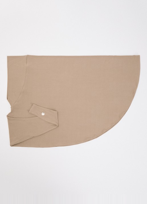 LES Atelier Hoofddoek 55 x 40 cm - voorkant 2 khaki