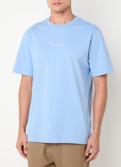 Les Deux Andrew T-shirt met logoprint