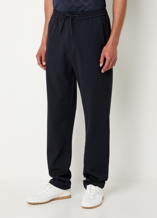 Les Deux Como straight fit pantalon met steekzakken