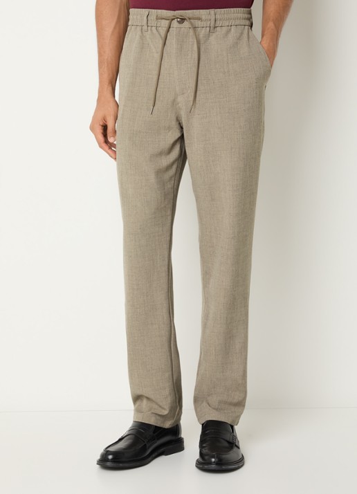Les Deux Como tapered fit broek met steekzakken