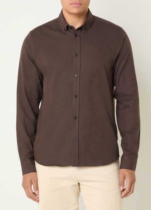Les Deux Regular fit overhemd met kraag
