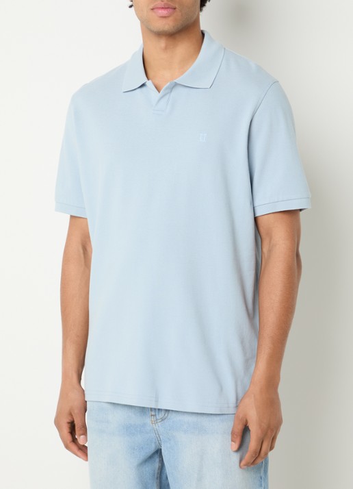 Les Deux Regular fit polo van piqué katoen