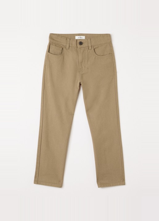Les Deux Slim fit chino met steekzakken