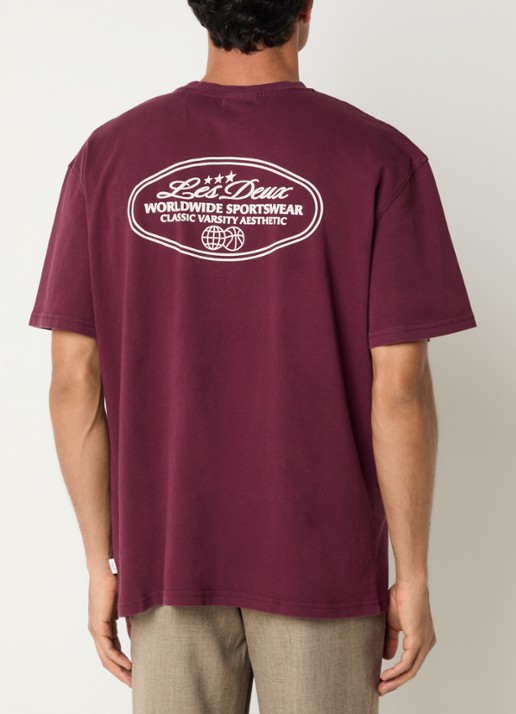 Les Deux T-shirt met front- en backprint