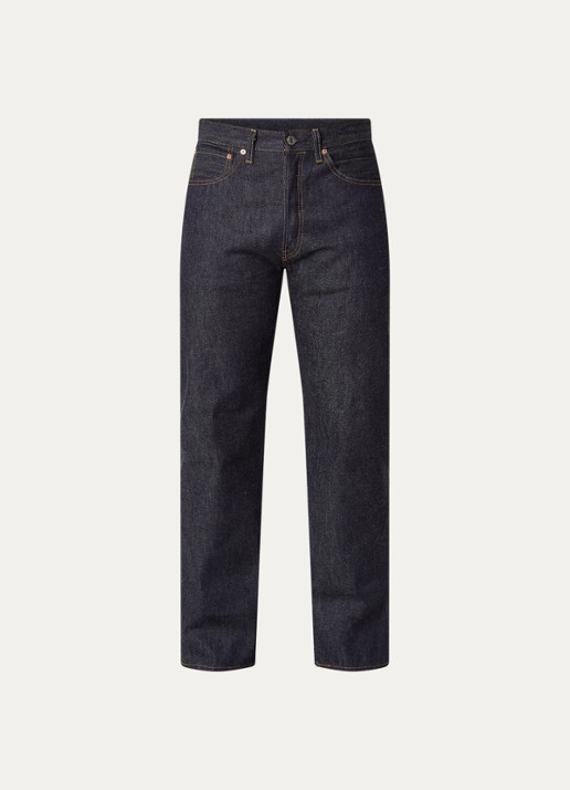 Levi's 1955 501 straight leg jeans met donkere wassing - voorkant 4 indigo
