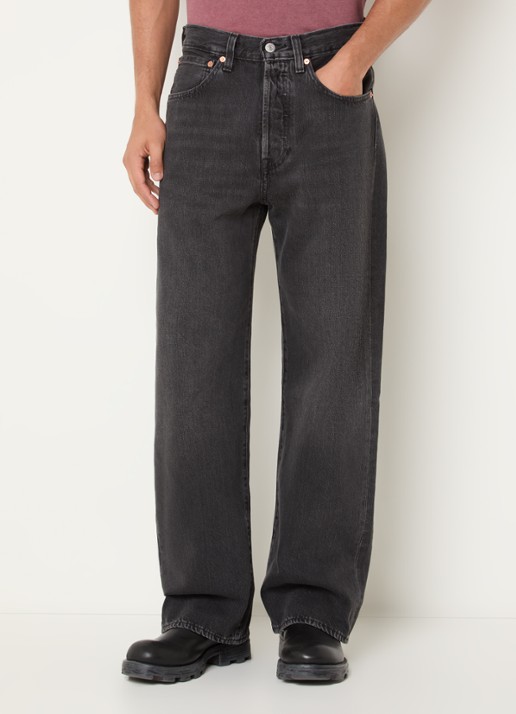 Levi's 501 loose fit jeans met gekleurde wassing