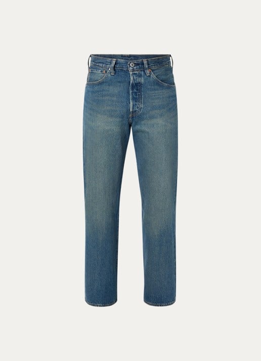 Levi's 501 loose fit jeans met medium wassing