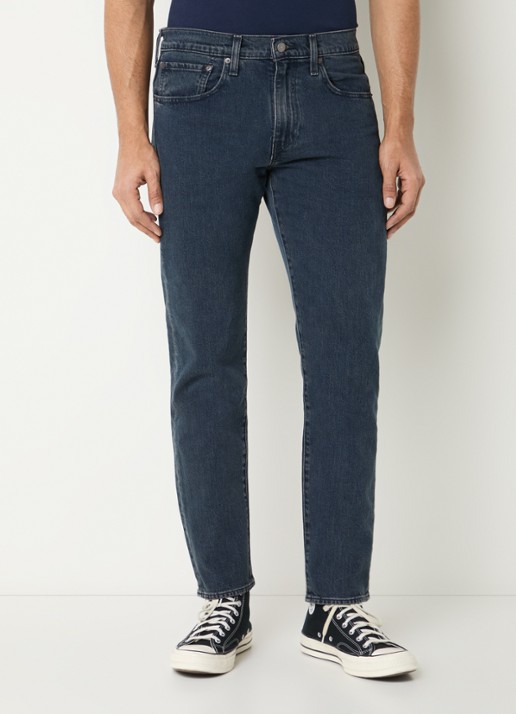 Levi's 502 skinny jeans met donkere wassing