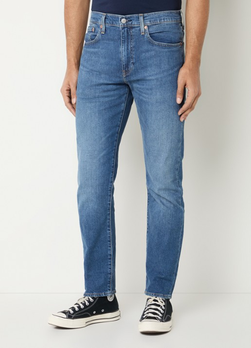 Levi's 502 skinny jeans met lichte wassing