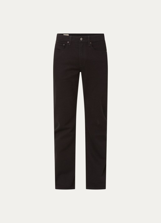 Levi's 502 slim fit jeans met gekleurde wassing - voorkant 4 zwart