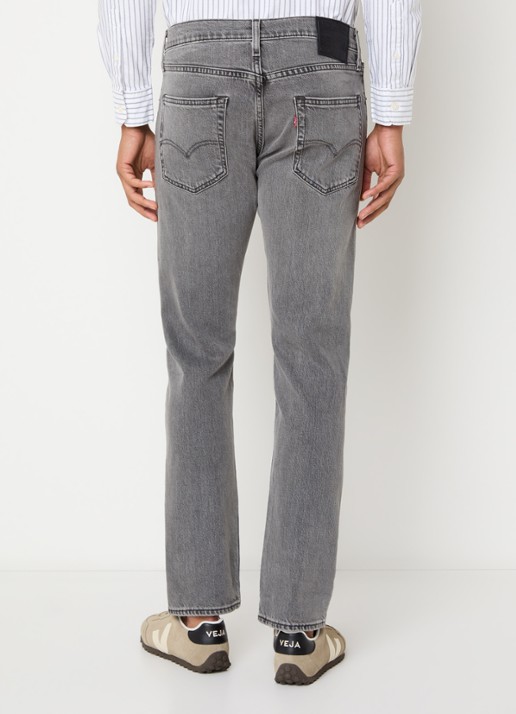 Levi's 502 slim fit jeans met gekleurde wassing - achterkant 5 grijs