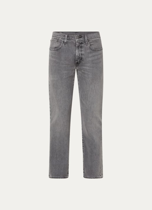 Levi's 502 slim fit jeans met gekleurde wassing - voorkant 3 grijs