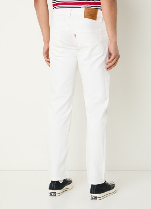 Levi's 502 tapered jeans in gekleurde wassing - achterkant 3 wit