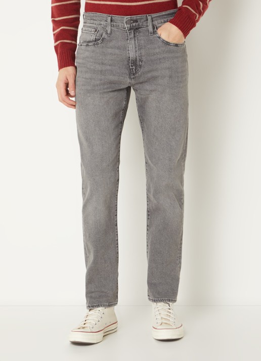 Levi's 502 tapered jeans met gekleurde wassing