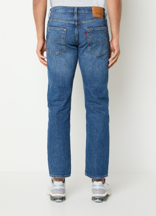 Levi's 502 tapered jeans met medium wassing - achterkant 5 indigo