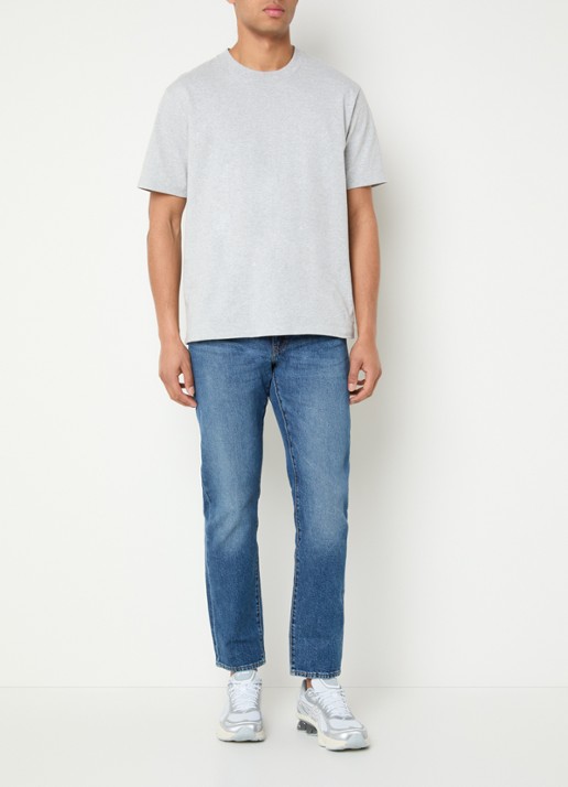 Levi's 502 tapered jeans met medium wassing - voorkant 2 indigo