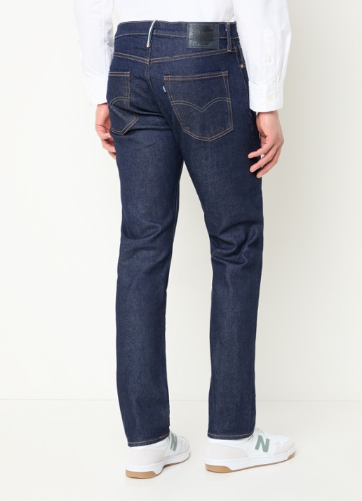 Levi's 511 slim fit jeans met donkere wassing - achterkant 3 indigo