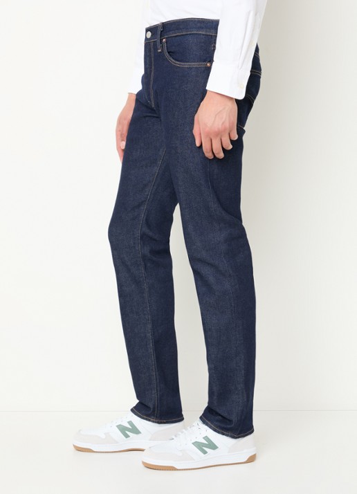 Levi's 511 slim fit jeans met donkere wassing - detail 5 indigo