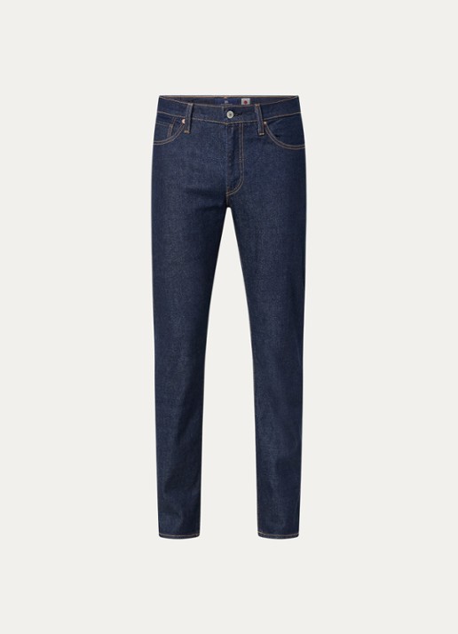 Levi's 511 slim fit jeans met donkere wassing - voorkant indigo