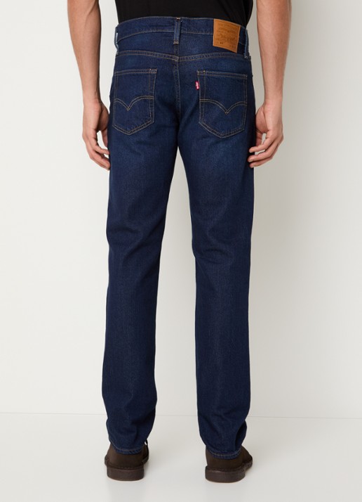 Levi's 511 Slim fit jeans  met donkere wassing - achterkant indigo